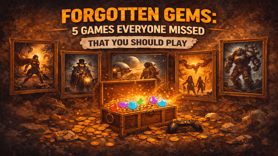 FORGOTTEN GEMS: 5 GAMES EVERYONE MISSED THAT YOU SHOULD PLAY blog post