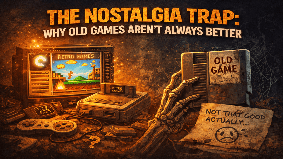 THE NOSTALGIA TRAP: WHY OLD GAMES AREN'T ALWAYS BETTER blog post