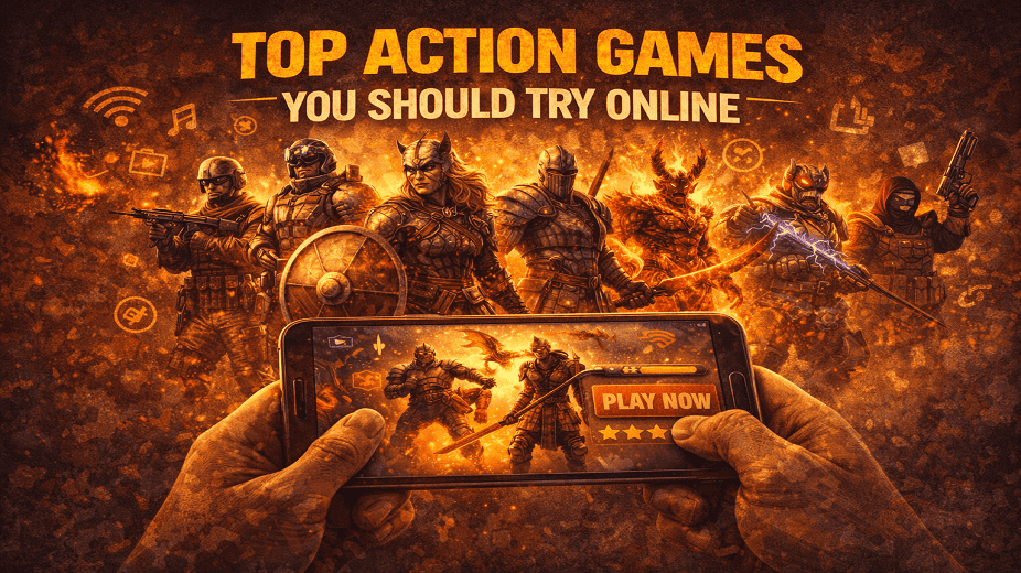 Top Action Games You Should Try Online blog post