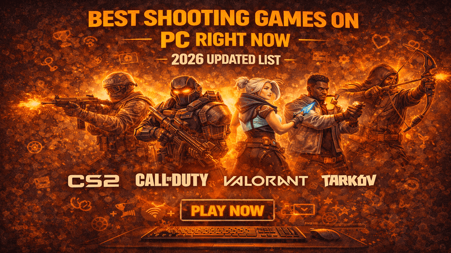Best Shooting Games on PC Right Now [2026 Updated List] blog post