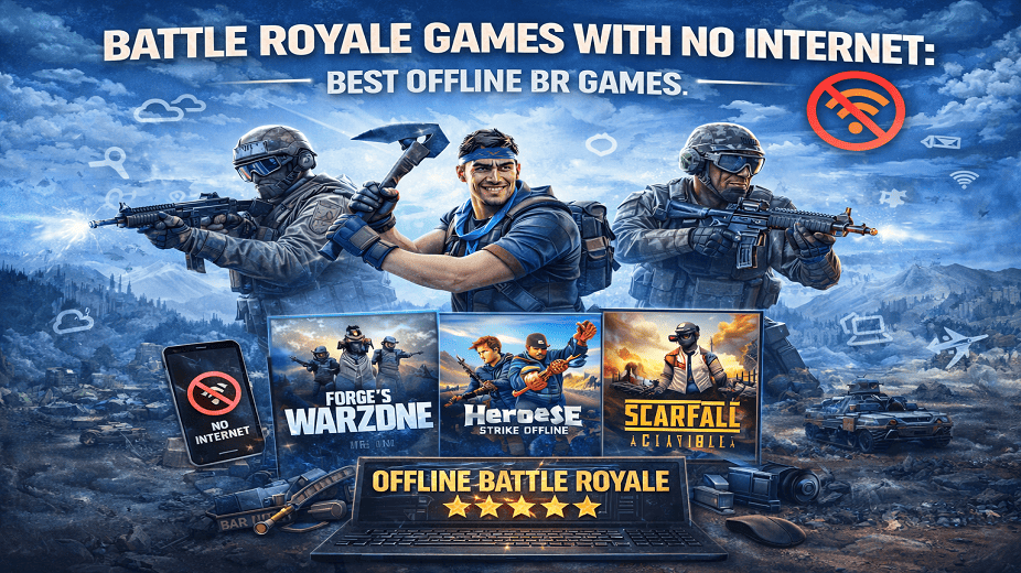 Battle Royale Games With No Internet: Best Offline BR Games blog post