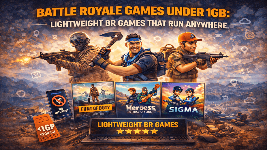 Battle Royale Games Under 1GB: Lightweight BR Games That Run Anywhere blog post