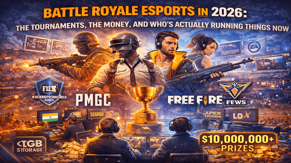 Battle Royale Esports in 2026: Biggest Tournaments and Prize Pools blog post